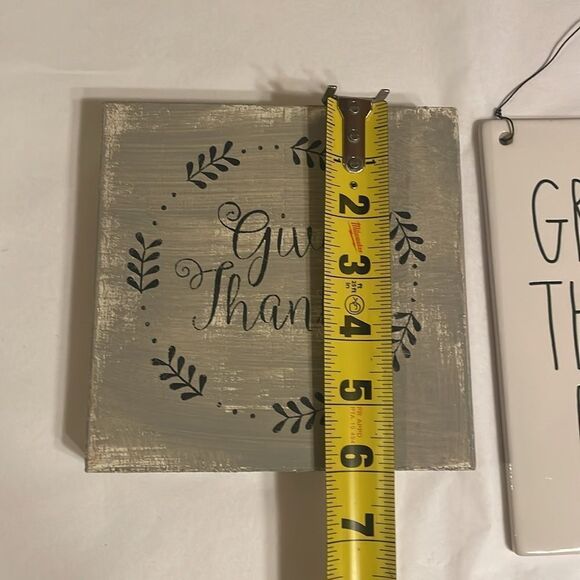 Two Thankful Home Accents - Picture 7 of 11